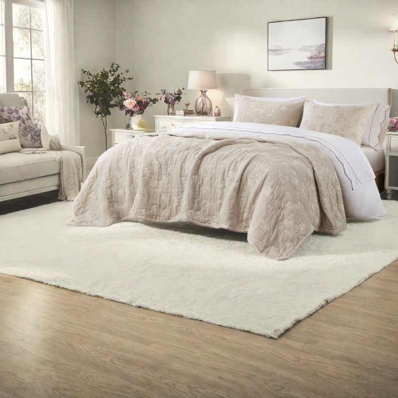 Ensemble de courtepointe en coton Premium Premium