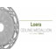 Médaillon de plafond Endurathane Loera, DE 26 5/8 po x P 4 1/2 po x P 1 3/8 po (convient aux auvents jusqu'à 6 1/4 po), finition pierre craquelée peinte à la main-29001020