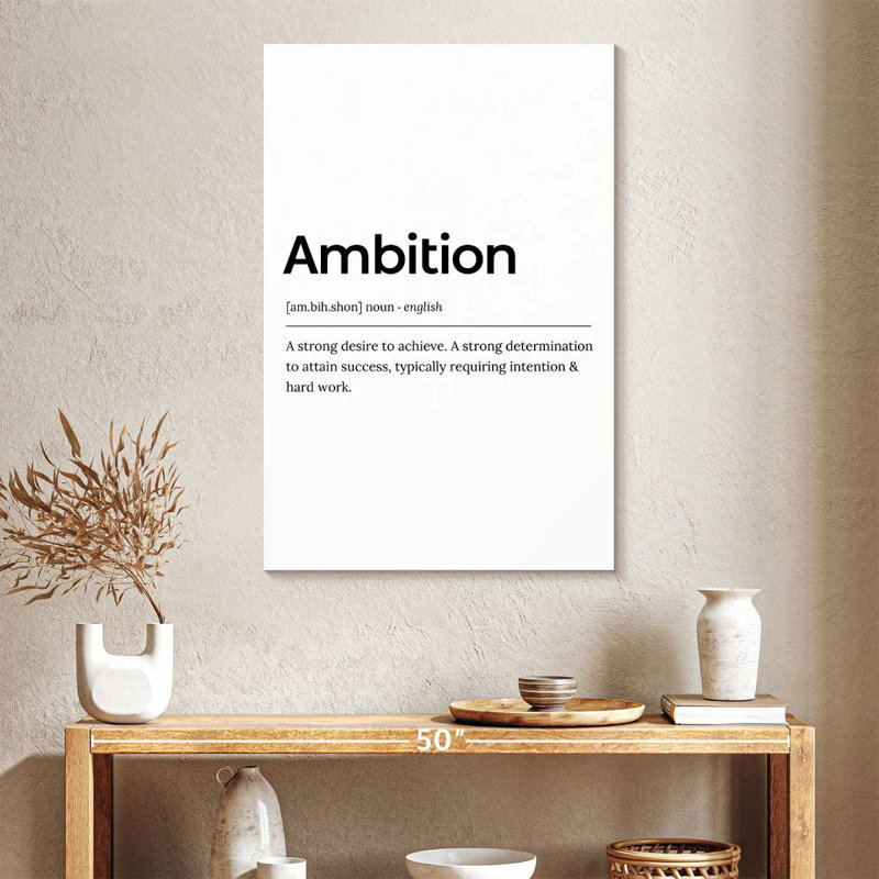 Ambition Definition Light, 39" H x 26" W