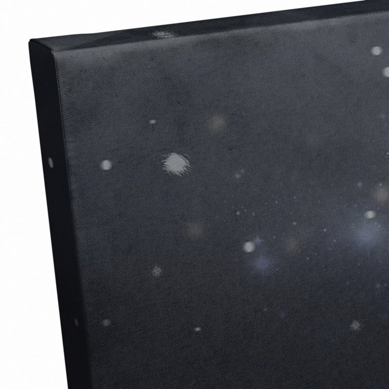 «Lit Tree Winter Landscape» sur toile