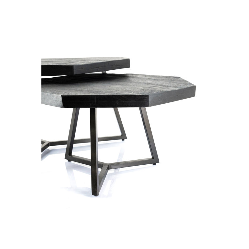 Solid Wood Nesting Coffee Table