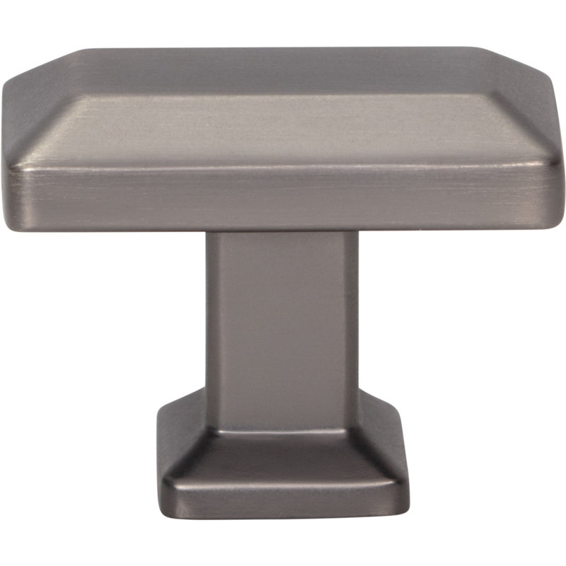Sweetbriar Lane 1 3/8" Length Rectangle Knob, Slate