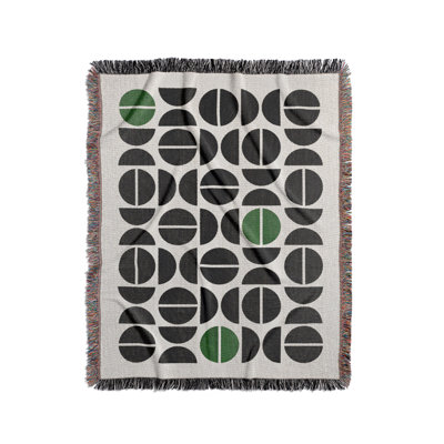 Barro Abstract Cotton Blend Blanket Throw