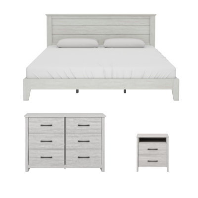 Ensemble de chambre à coucher 3 pièces Allysyn