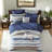 Piece Bedding Sets, Polyester Full Queen Seersucker, Modern Home