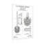 Impression de diagramme de brevet de brosse de toilette pour le bain et la lessive-121371356-121371357-121371359