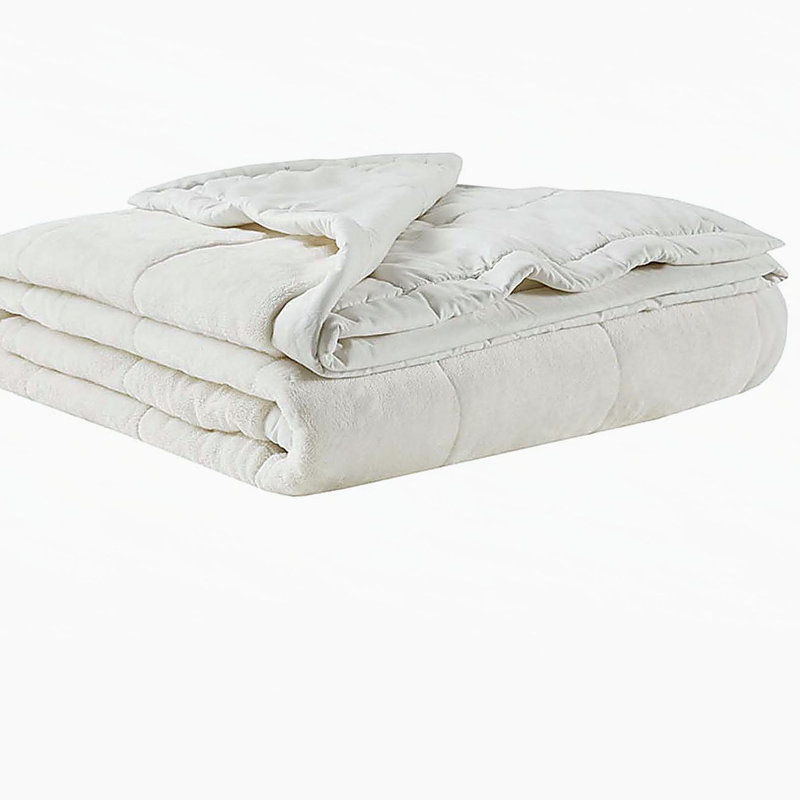Couverture réversible en duvet HeiQ Smart, Ivoire ivoire, Très grand 