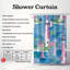 Rideau de douche 1 pièce Seaside Beacon Art-67120677