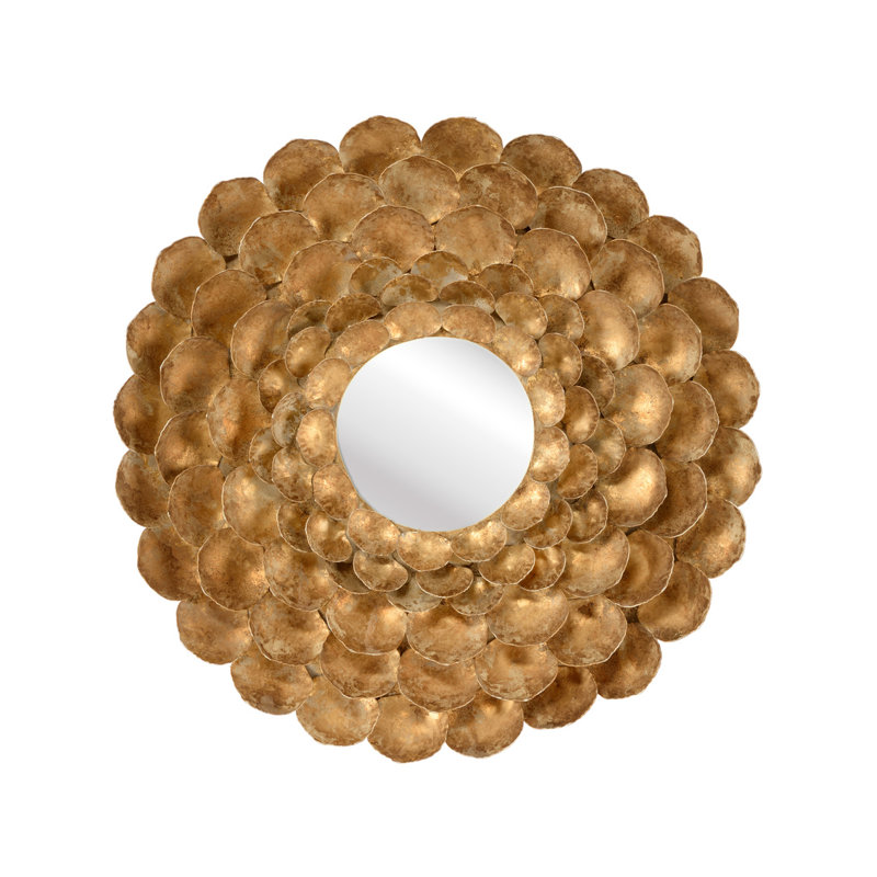 Promenea Round Metal Wall Mirror, 24" x 24"