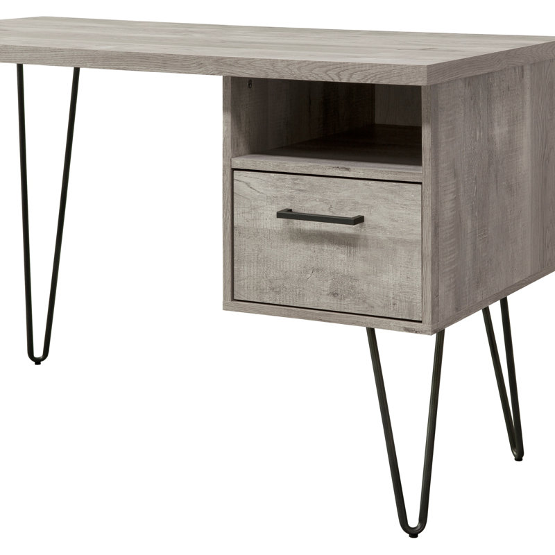 Bureau en chêne gris