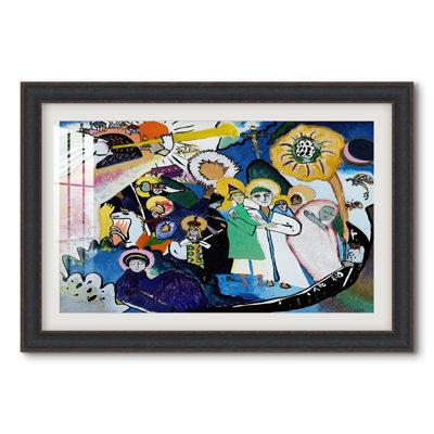 All Saints Day I, 1911-Wassily Kandinsky-Custom Framed Print