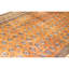 Hand Knotted Wool Area Rug in Rust
