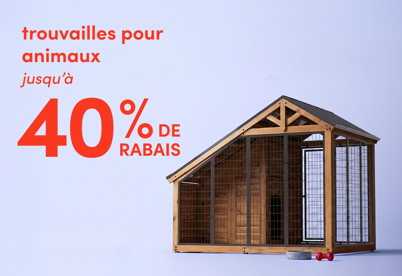 trouvailles pour animaux en solde