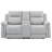 ECO GREY CONSOLE RECLINING LOVESEAT