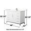 Amici Free Standing Single Bathroom Vanity with Top-725735640-723422738-697337186
