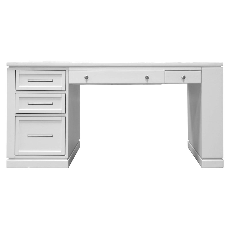 Alekhya Writing Desk with Power Outlet