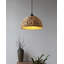 Lustre japonais en rotin de style Wabi-Sabi
