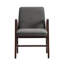 Chaise de salle à manger rembourrée en velours Stella-1774527259