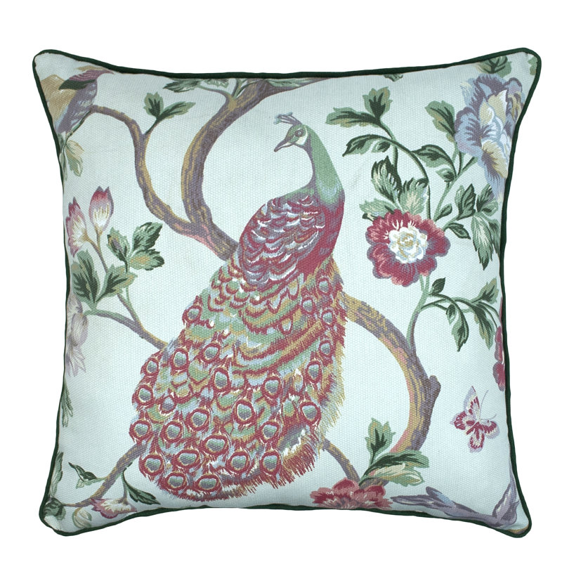 Coussin décoratif pavo real