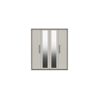 Colville 4 Door Manufactured Wood Wardrobe
