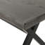 Banc d'extérieur en aluminium robuste avec structure en acier, parfait pour les sièges de patio durables et attrayants-596134158