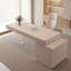 Bureau blanc moderne et simple avec tiroirs-1004768552-1004768554