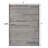 Keisha Modern Berber Stripe Gray/Cream Rug-1341549488