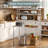 47 X 24 In. Stainless Steel Table Open Base Prep Table With Overshelf