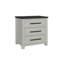 Table de chevet beige
