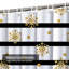 Magnifique rideau de douche avec 12 crochets-440029563