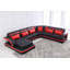 Canapé modulaire en cuir Amaiya-869496386-869496389