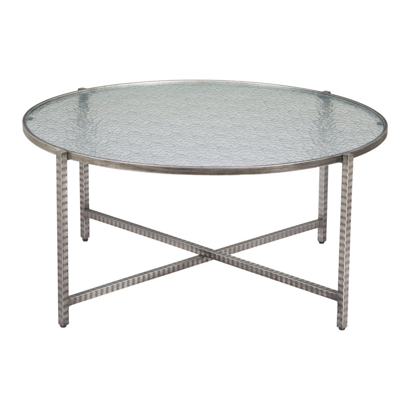 Table basse Vetro - argent