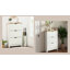 HOMCOM 18-Shoe Storage Cabinet 6 Shelves 3 Drawers Tabletop-1445330202