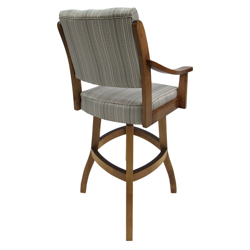 Tabouret de bar Curby, Noyer, Très haut (hauteur de siège 40 po)