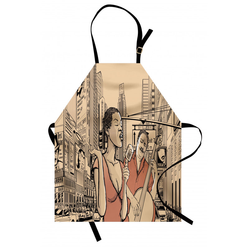 Tablier de musique jazz
