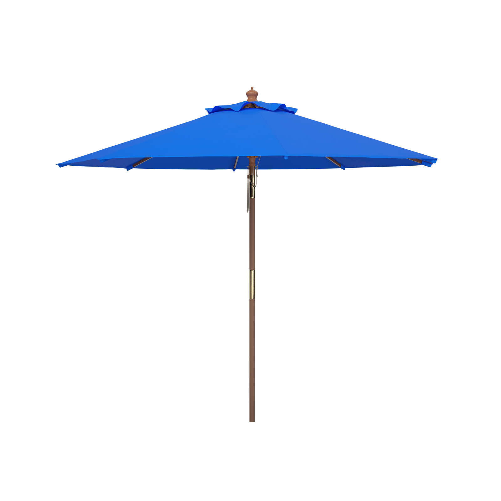 Aldan 8.8' Market Umbrella, Pacific Blue