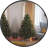 Metal Round Bathroom Mirror-465338980-465338981