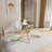 Dederick Glass Top Metal Base Dining Table-1986295953