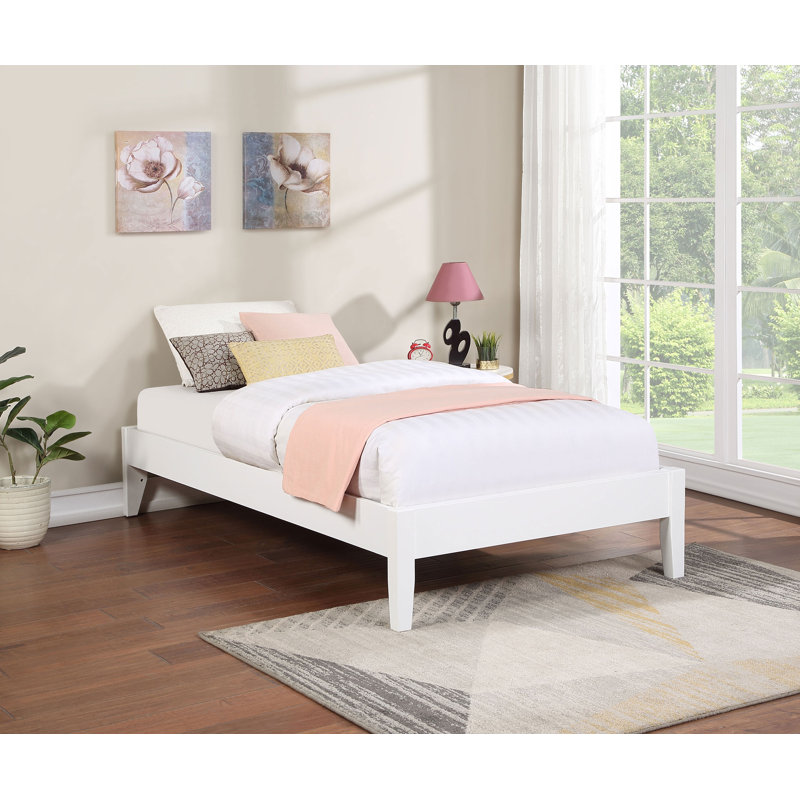 Chelmsford Universal Platform Bed, Twin, White
