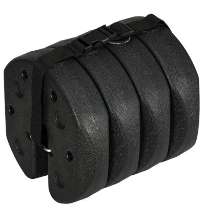 Brelan Gazebo Weights Set of 4, 12KG for Gazebo Legs with Reinforce Pins