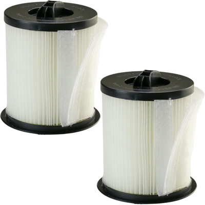 OVENTE Vacuum Cleaner Replacement Filter Compatible with ST2000 and ST2010 Models, High Efficiency Cartridge Filter, Reusable, Easy to Install and Removable Vacuum Parts, White ACPST20702