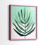 Verging Palm III - reproduction encadrée de qualité supérieure - prête à être accrochée - aucun clou requis - aucun clou requis-1462998733-1462998581