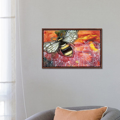 Busy Bee 1 Piece Painting on Canvas