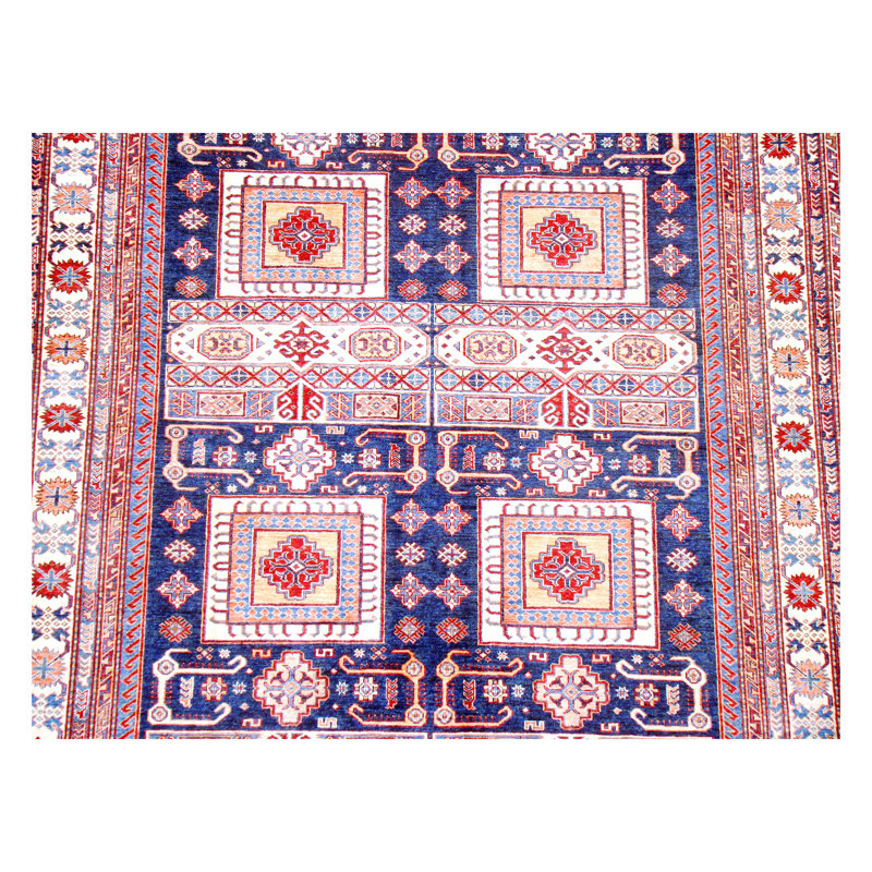 Kazak Wool Southwestern Area Rug