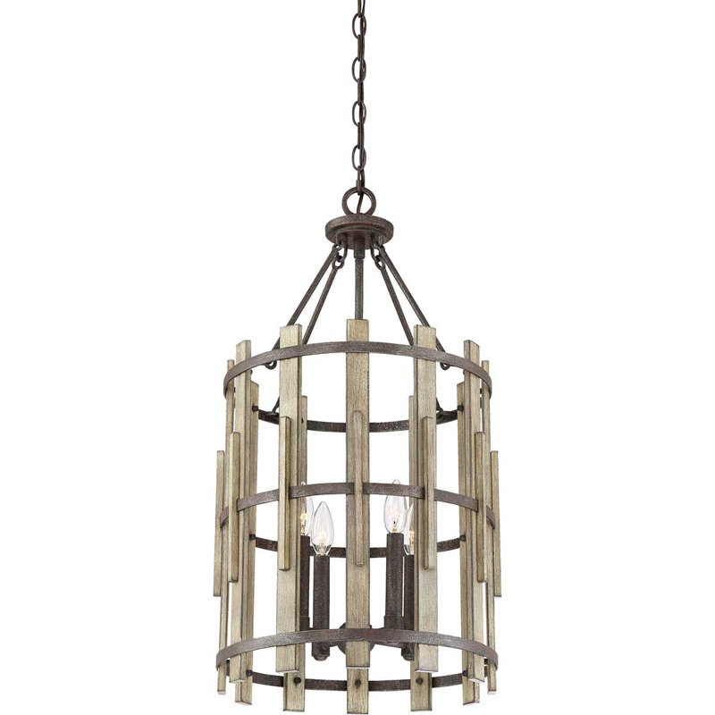 Mccart 4 - Light Lantern Chandelier