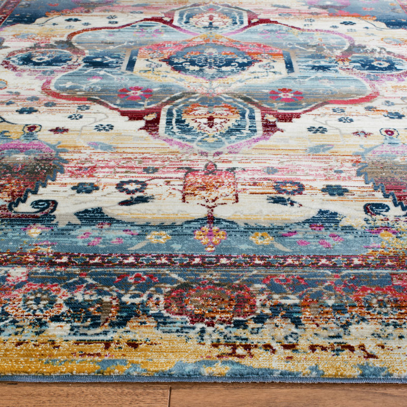 Wayne Performance Oriental Rug, Rectangle 3'3" x 5'