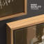 Lustre en cristal Glam Brown sur fond foncé, lumières décoratives, art moderne sur toile-93589491-93589496