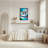 Shark And Hamster In Bathtub Canvas Wrapped Wall Art Oil Painting Print Set Of 1-2127441244