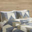 Édredon très grand / très grand bleu marine / bleu encre Ink + Ivy, coton, rembourrage, 2 taies décoratives assorties-121409408-121409409