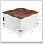 Table basse multifonctionnelle à table de salle à manger, table centrale carrée en bois avec compartiments cachés pour le salon de la salle de réception